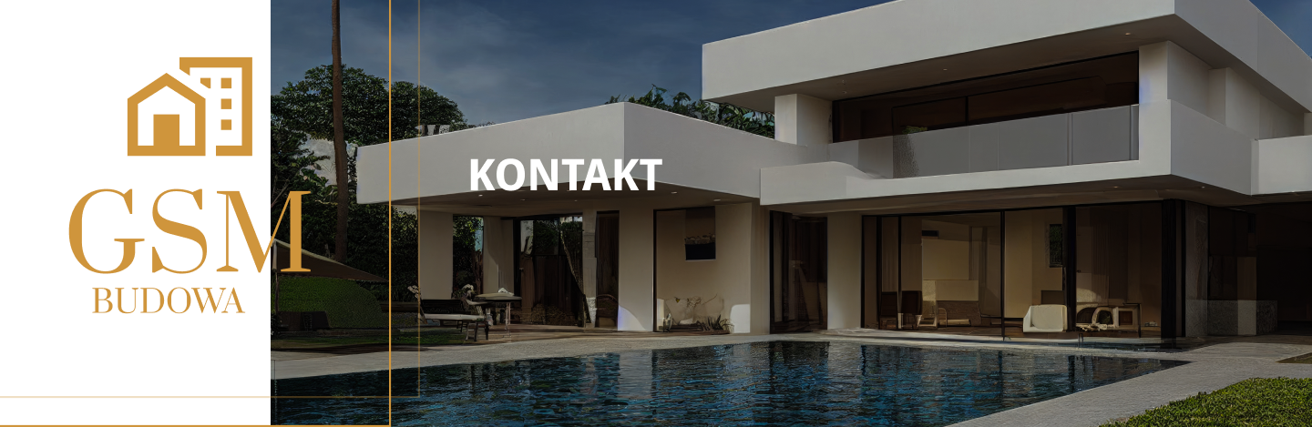 Biały budynek z basenem